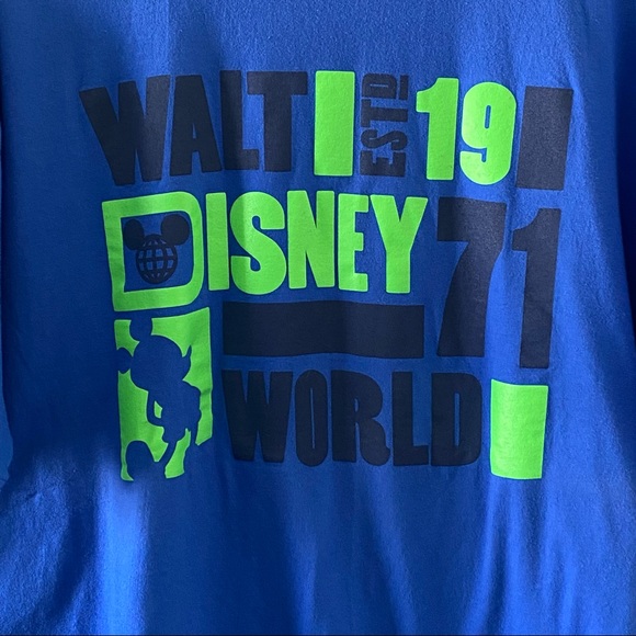 Men's Disney Parks Walt Disney World Graphic Tee Size XXL - Picture 5 of 7